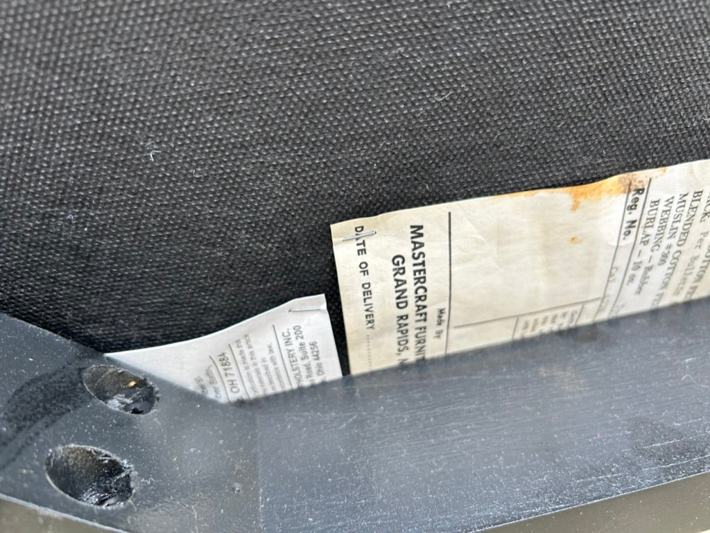 Reupholstered Pair of Arm Dining Chairs for Mastercraft