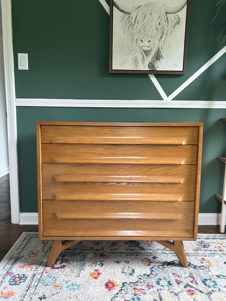 Mid-Century Modern Jack Van Der Molan Gentleman's Dresser for Vanleigh