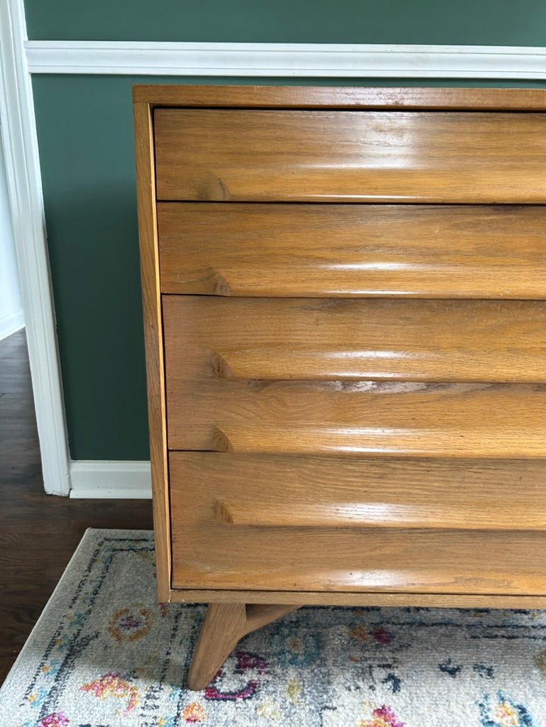 Mid-Century Modern Jack Van Der Molan Gentleman's Dresser for Vanleigh