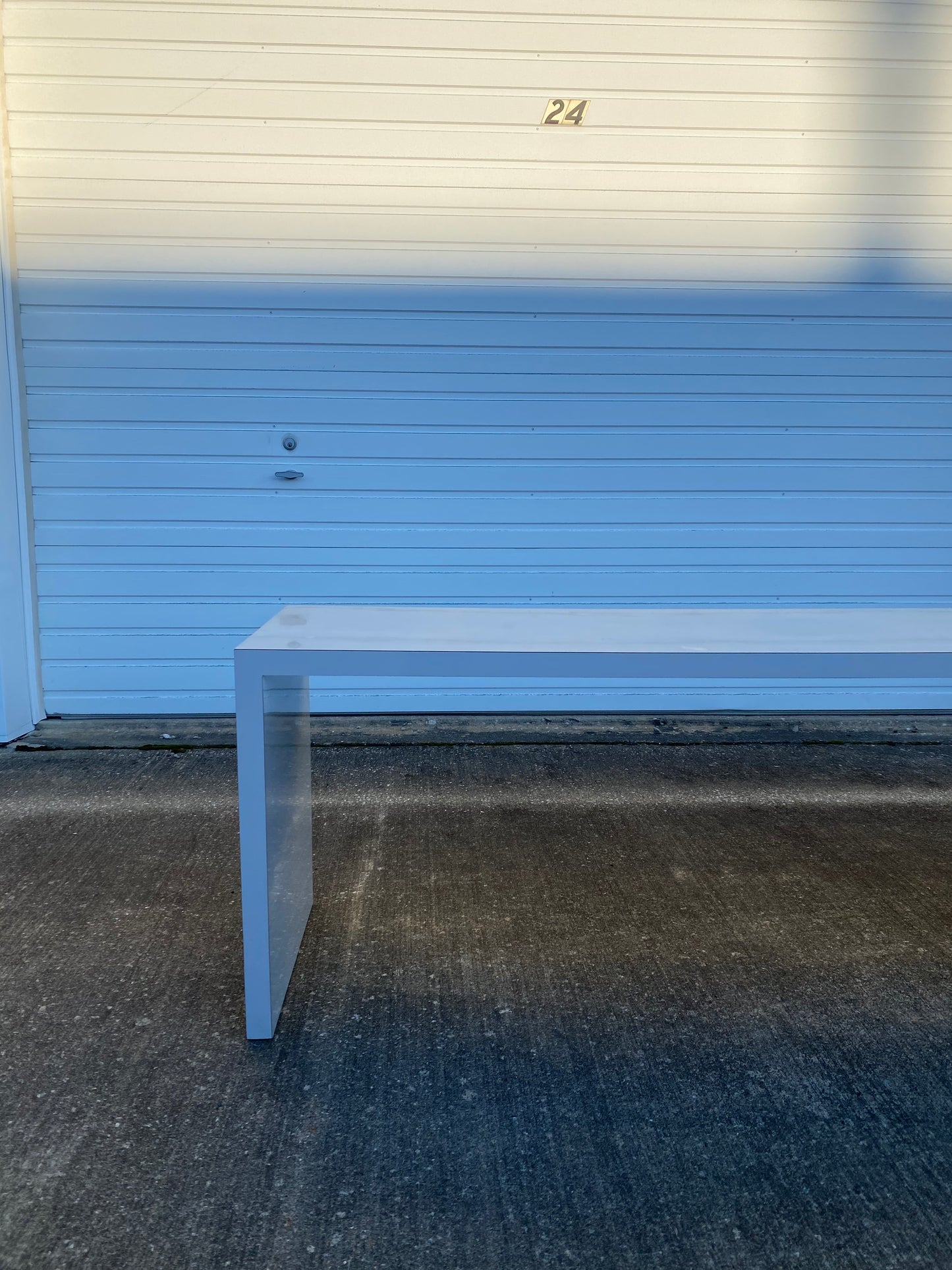 Postmodern Tempo Designs Extra Long Laminate Console Table