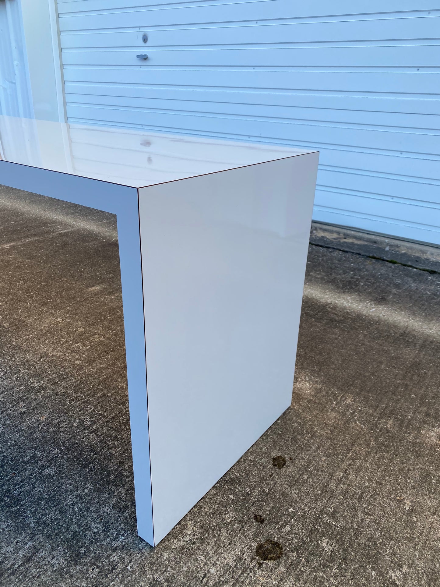 Postmodern Tempo Designs Extra Long Laminate Console Table