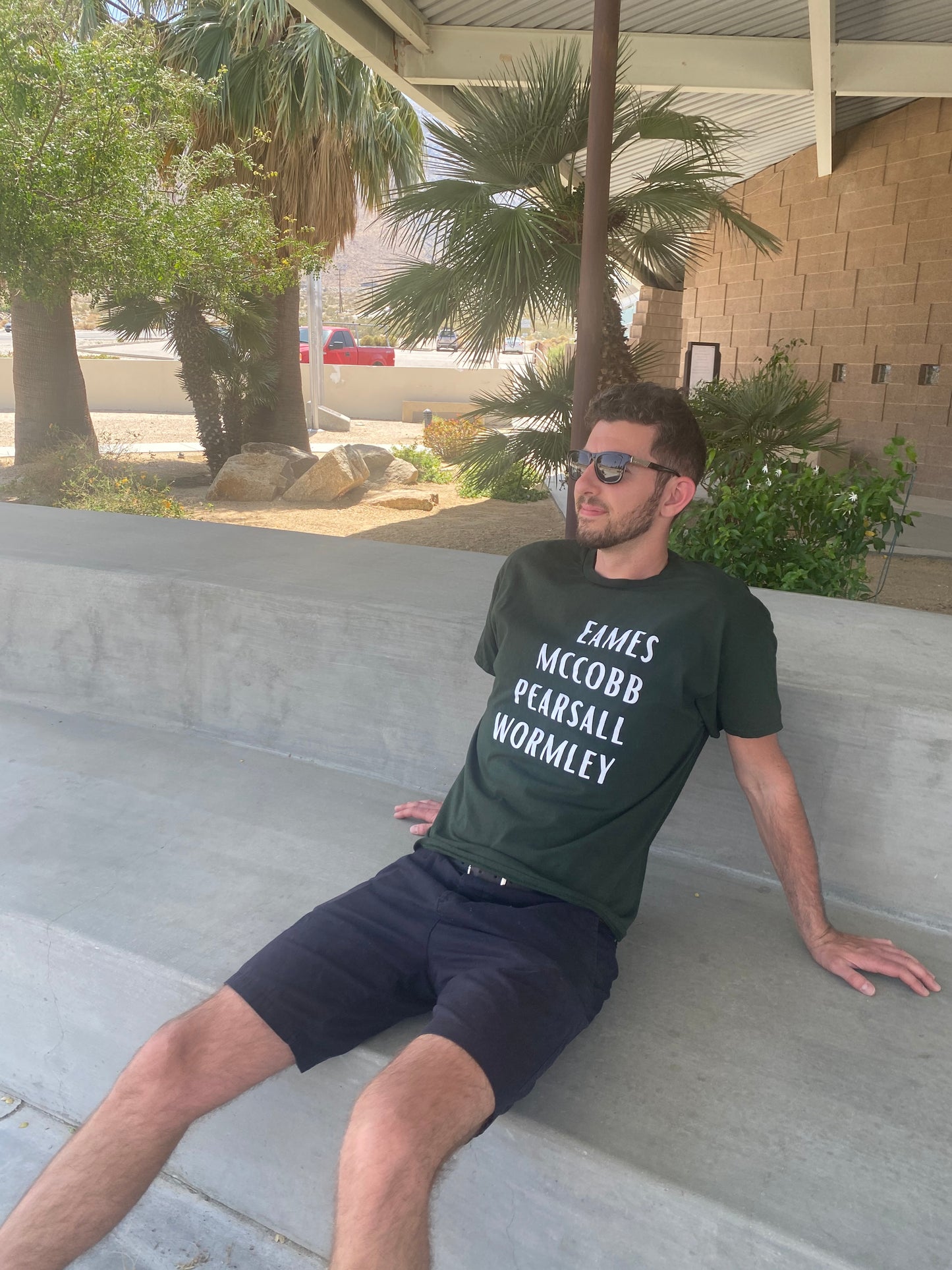 Eames, McCobb, Pearsall, Wormley Forest Green T-Shirt - Men's