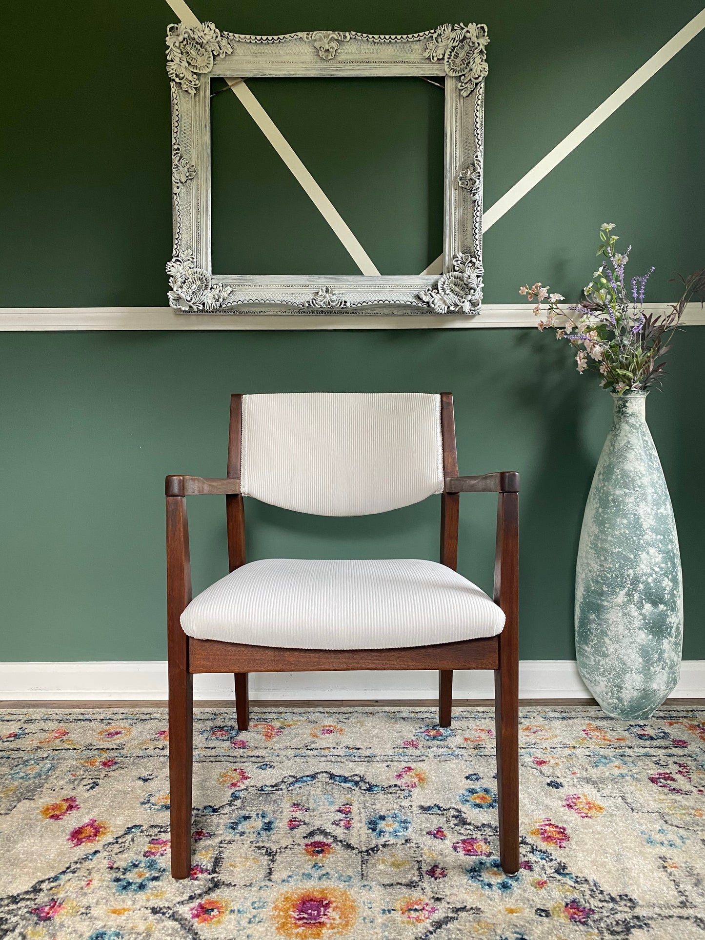 Jens Risom Style Mid-Century Modern Danish Armchair