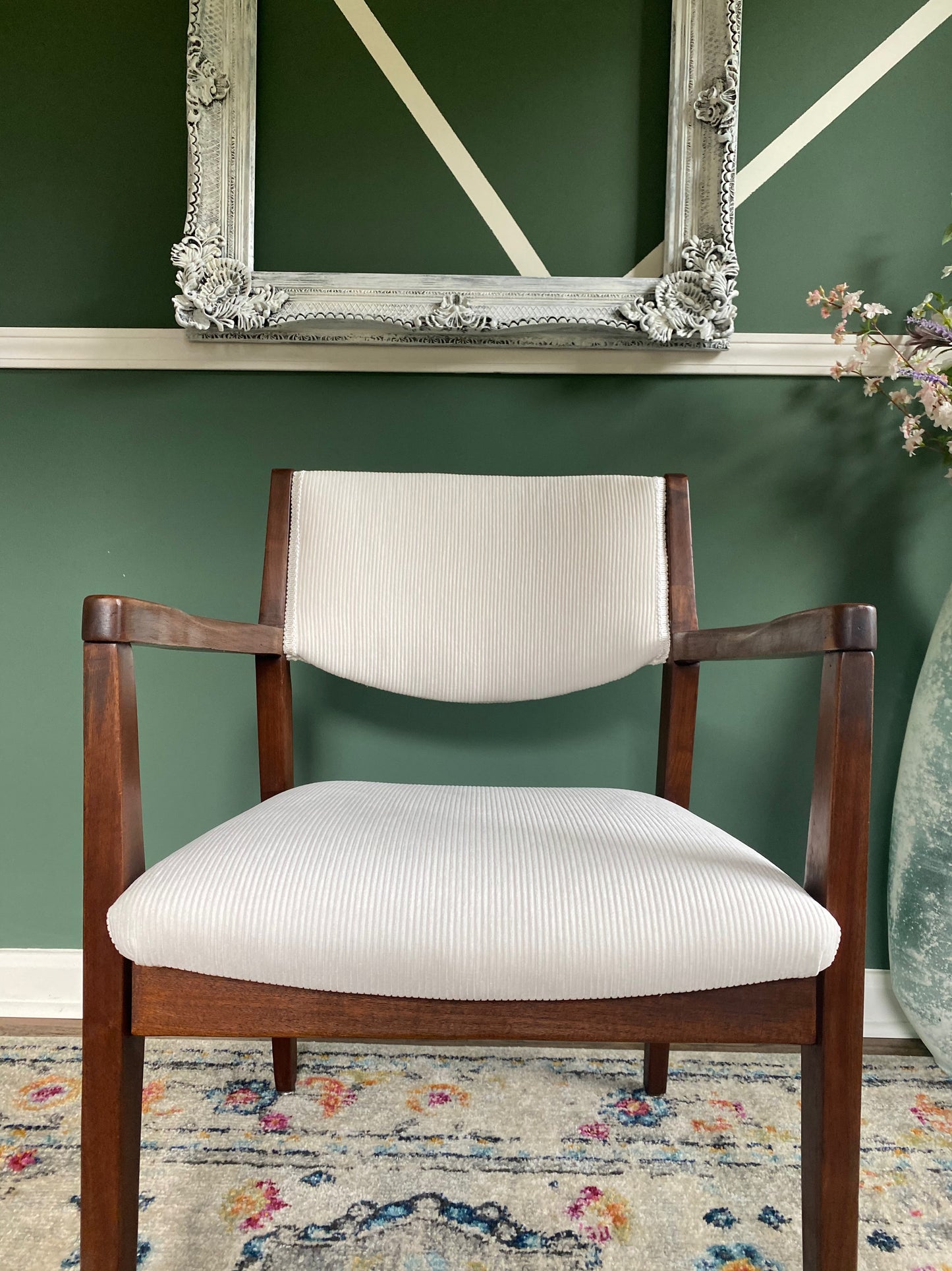 Jens Risom Style Mid-Century Modern Danish Armchair