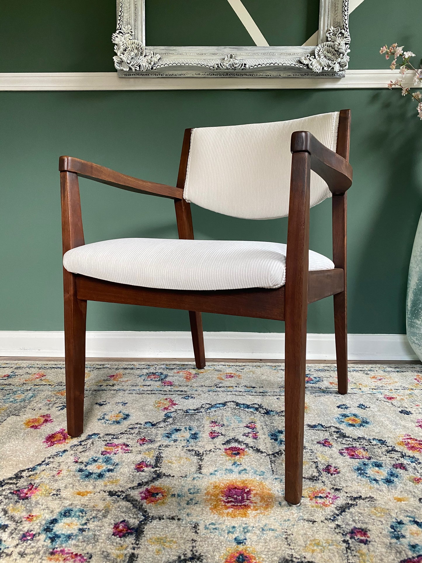 Jens Risom Style Mid-Century Modern Danish Armchair