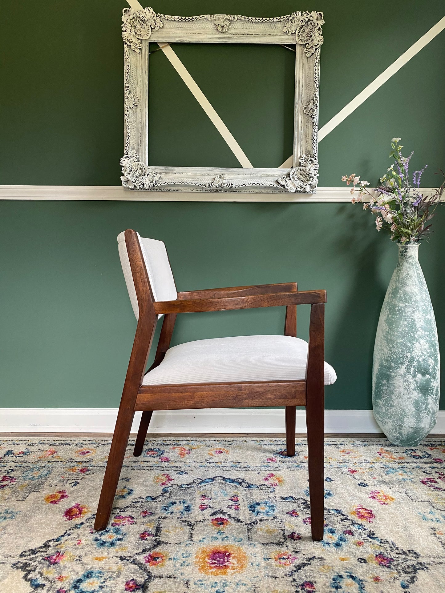 Jens Risom Style Mid-Century Modern Danish Armchair