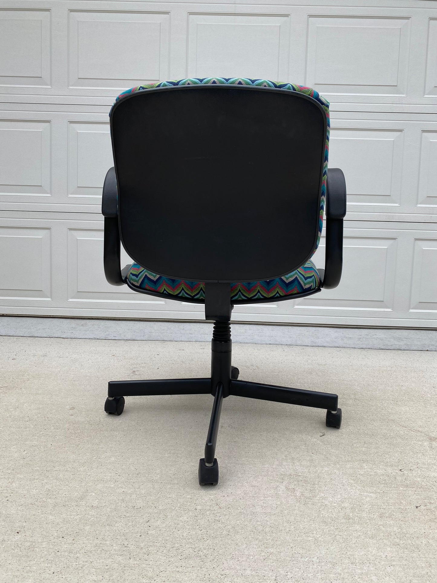 Reupholstered Office Chair by Stylex, Inc. in Mcm Fabric