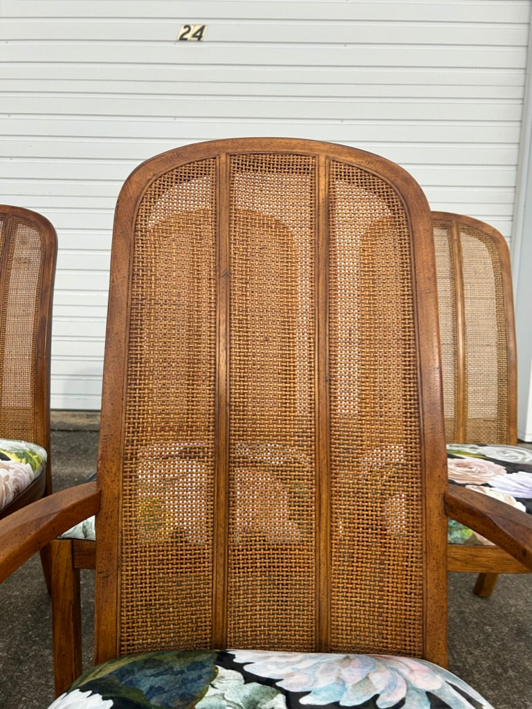 Set of 6 Reupholstered Drexel Passage Dining Chairs