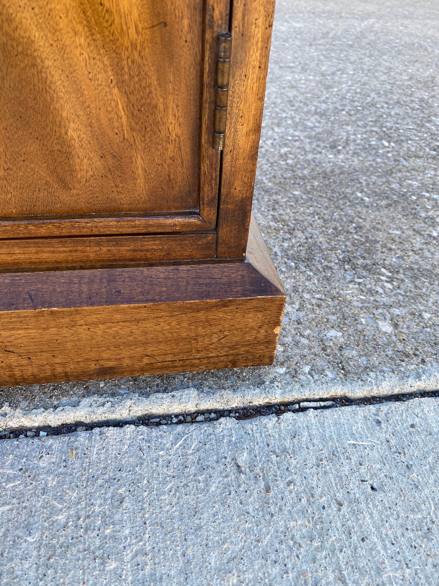 Vintage "Vanguard" End Table Cabinet w/ Writing Drawer