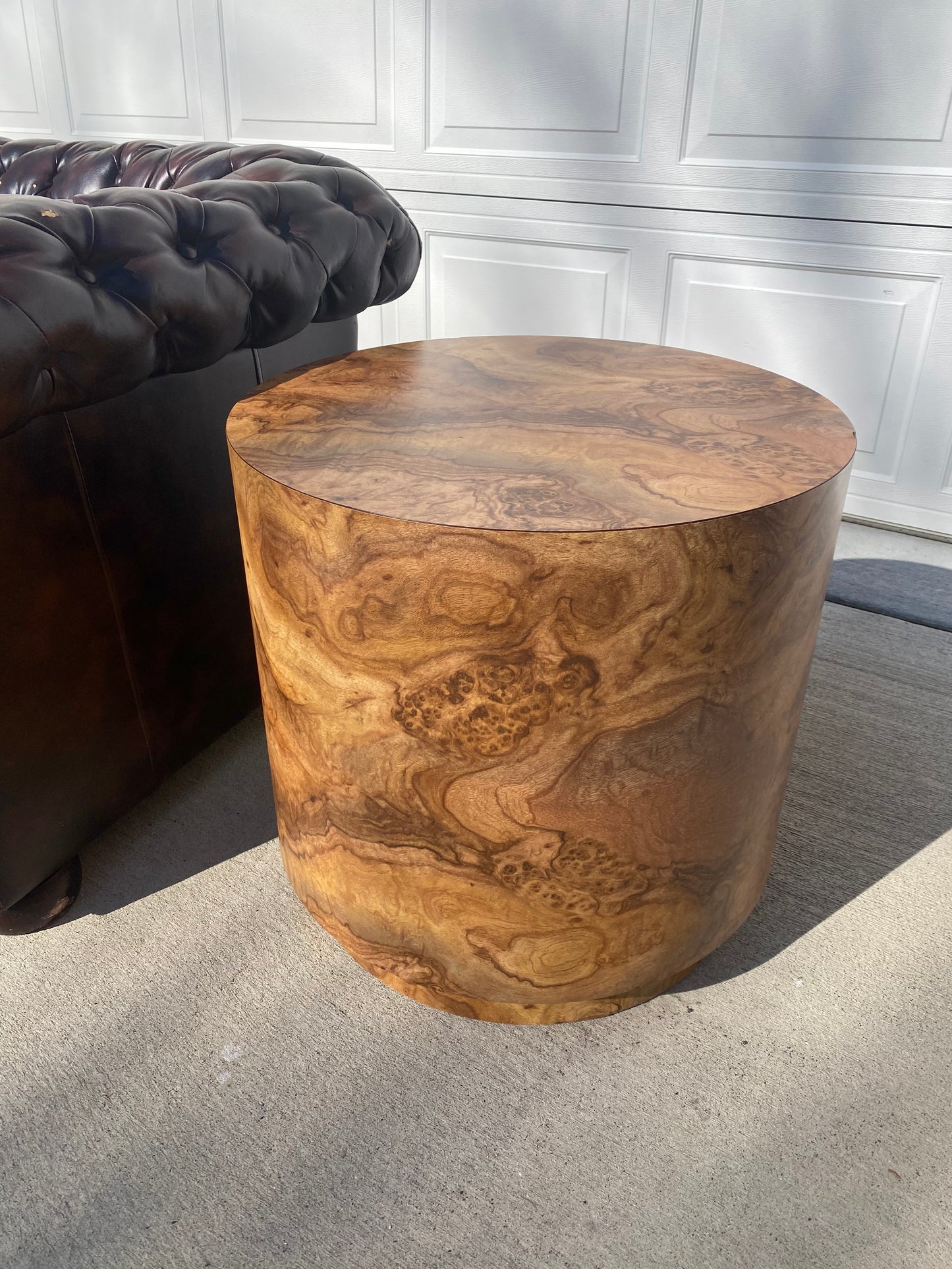 Side Table or Column for Sculpture Modern Milo Baughman Style