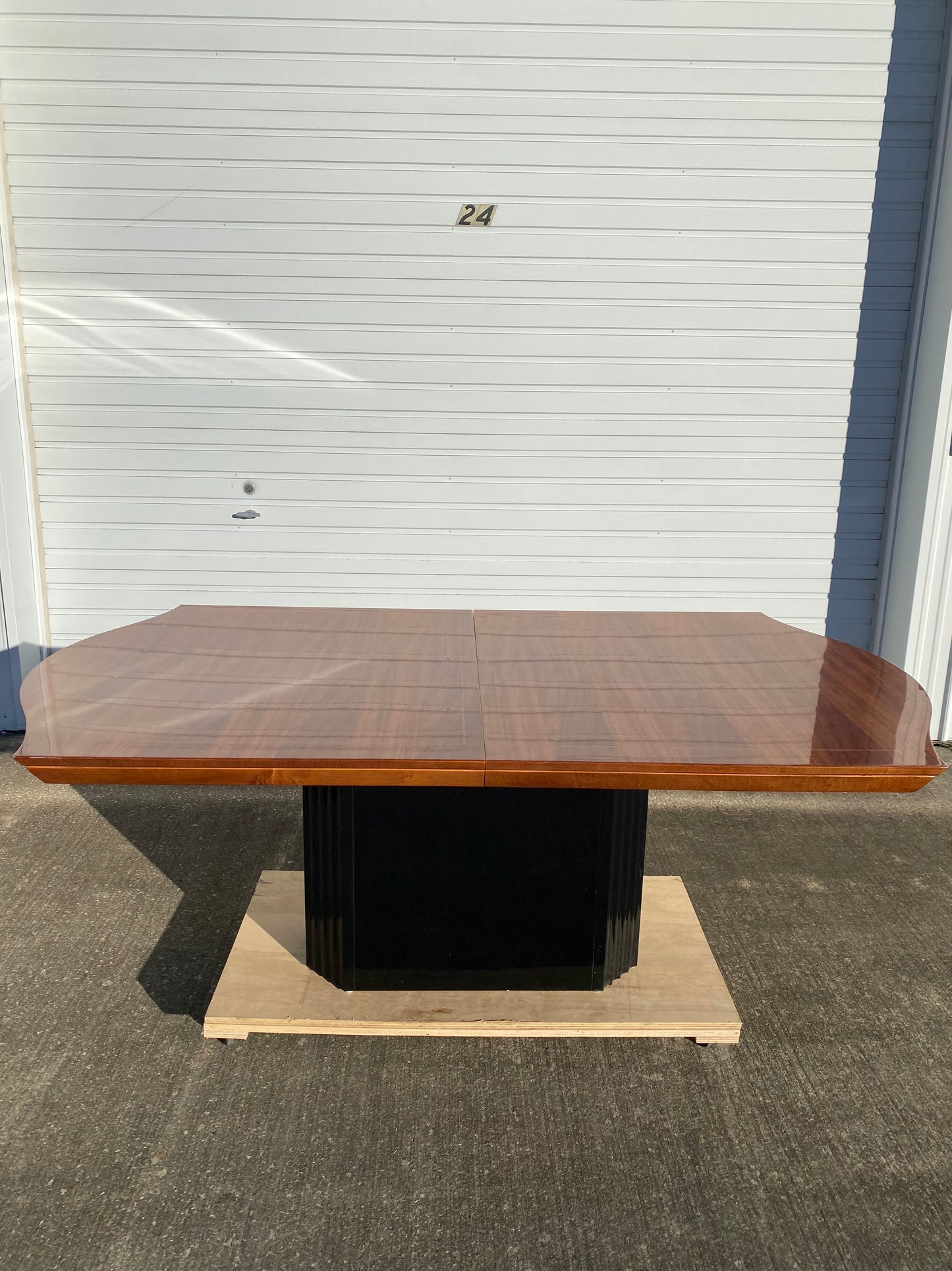 1990's Henredon Art Deco Style Dining Table