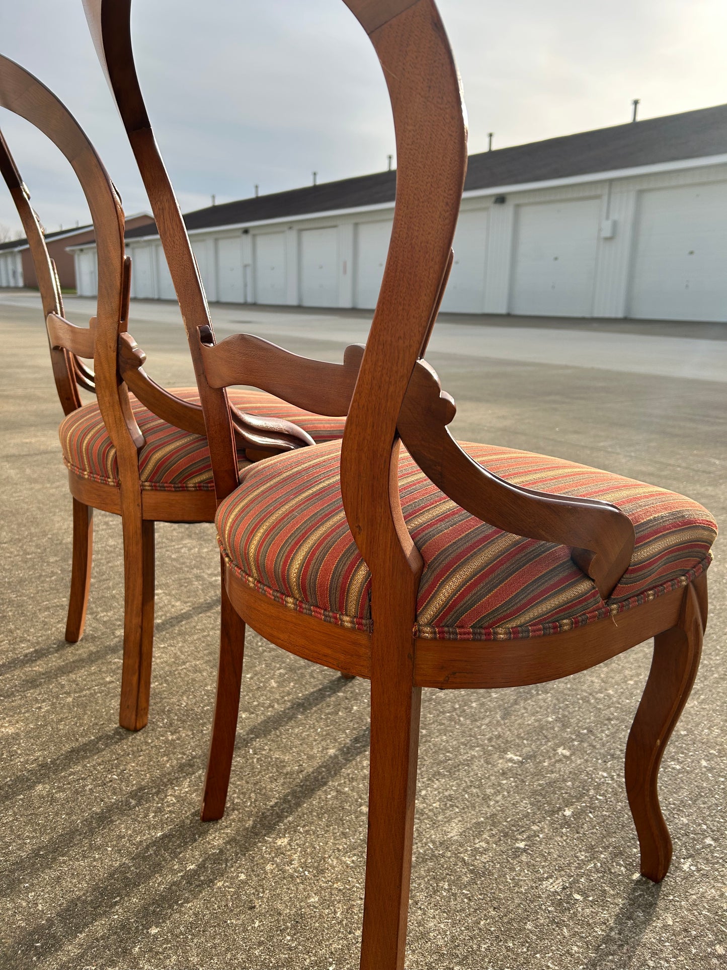 Pair of Early Victorian John Henry Belter Style Side Chairs