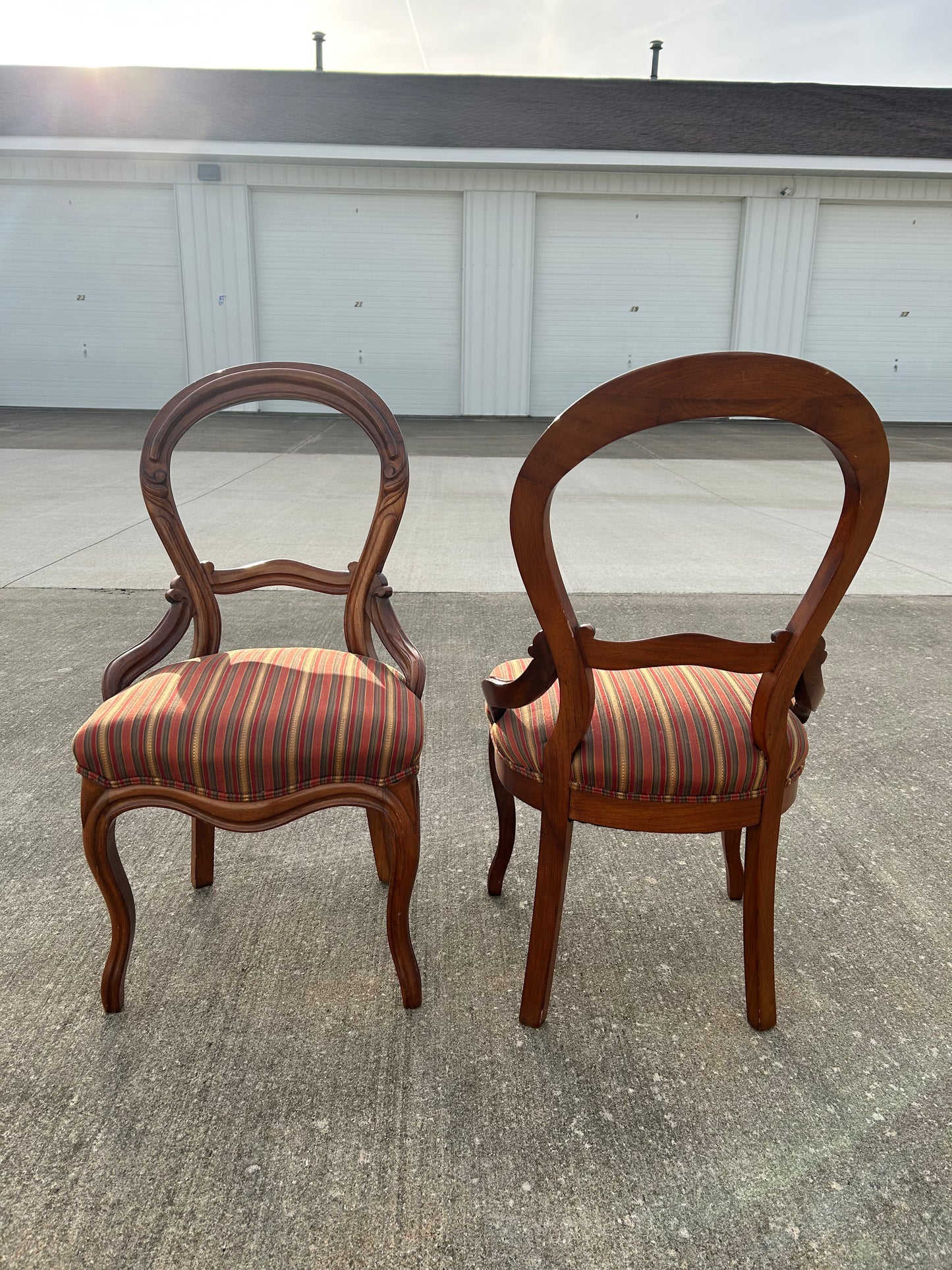 Pair of Early Victorian John Henry Belter Style Side Chairs