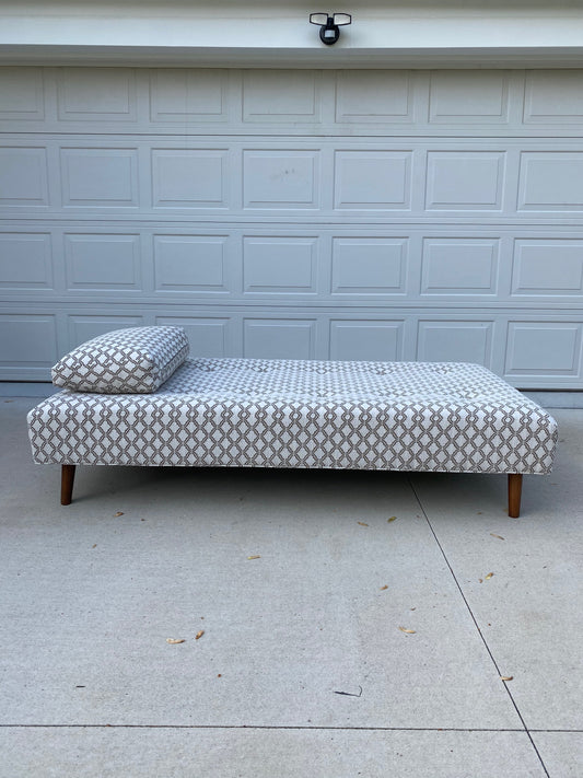 Custom Built Mid-Century Modern Daybed