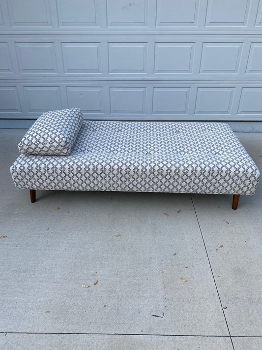 Custom Built Mid-Century Modern Daybed