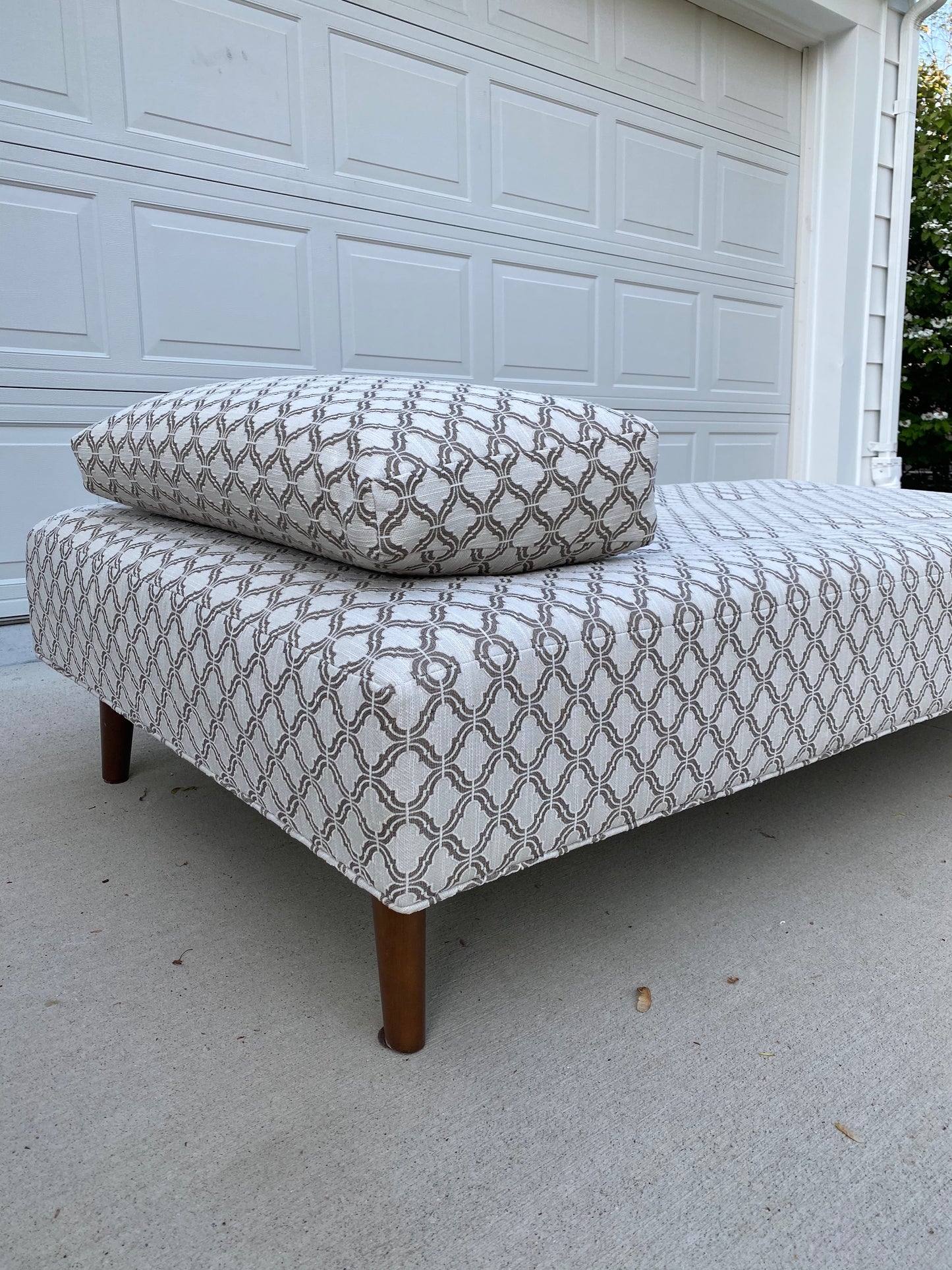 Custom Built Mid-Century Modern Daybed