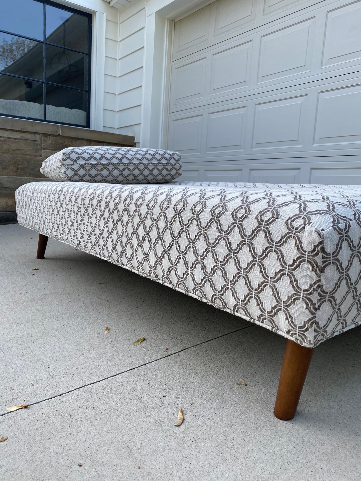 Custom Built Mid-Century Modern Daybed