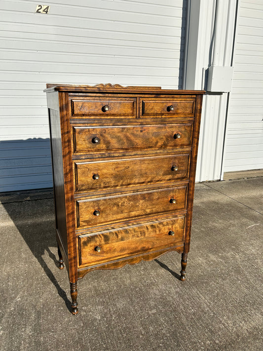 Early 20th Century Victorian Tall Dresser