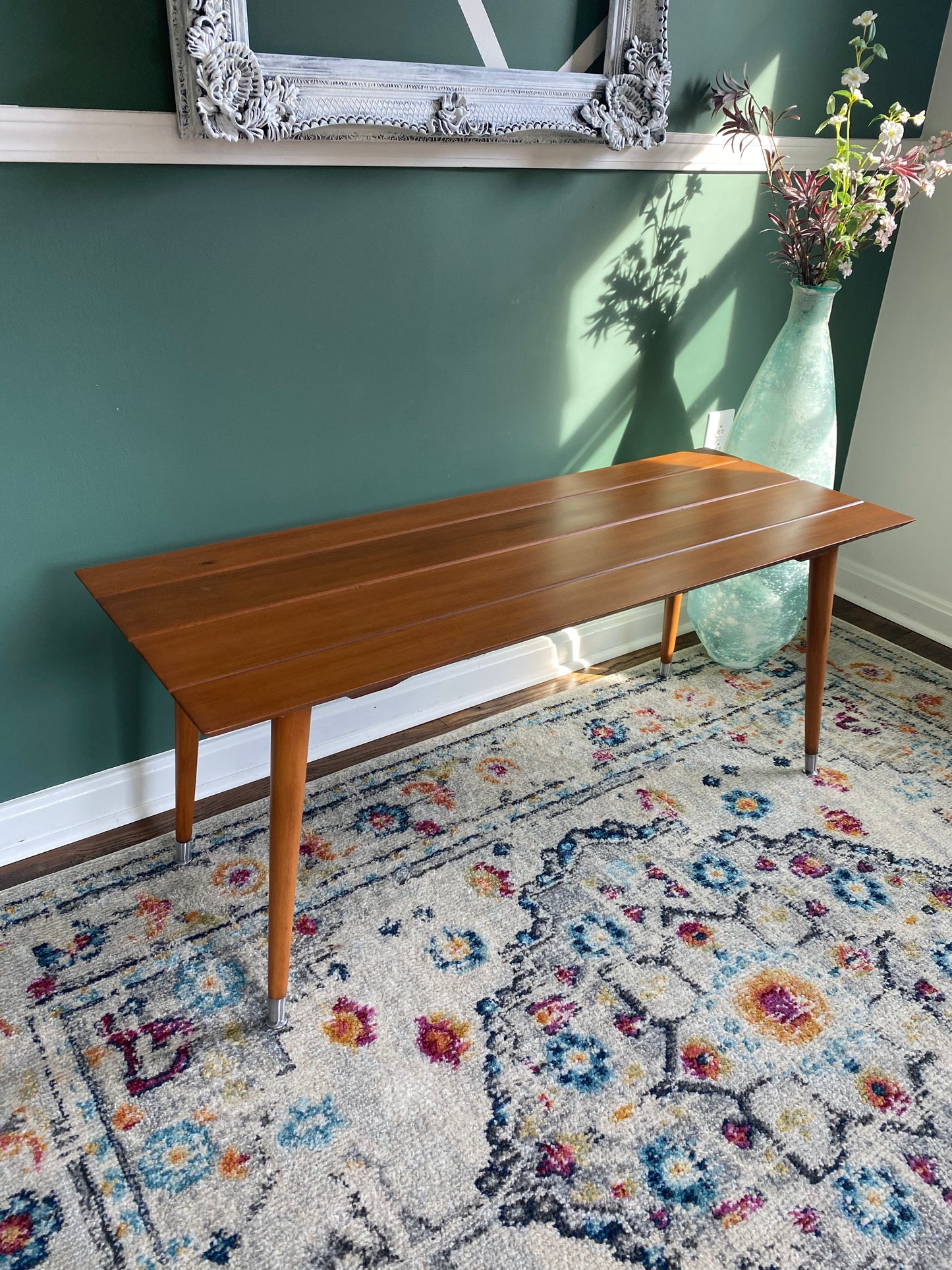 Mid Century Modern Teak Danish Bench or Coffee Table