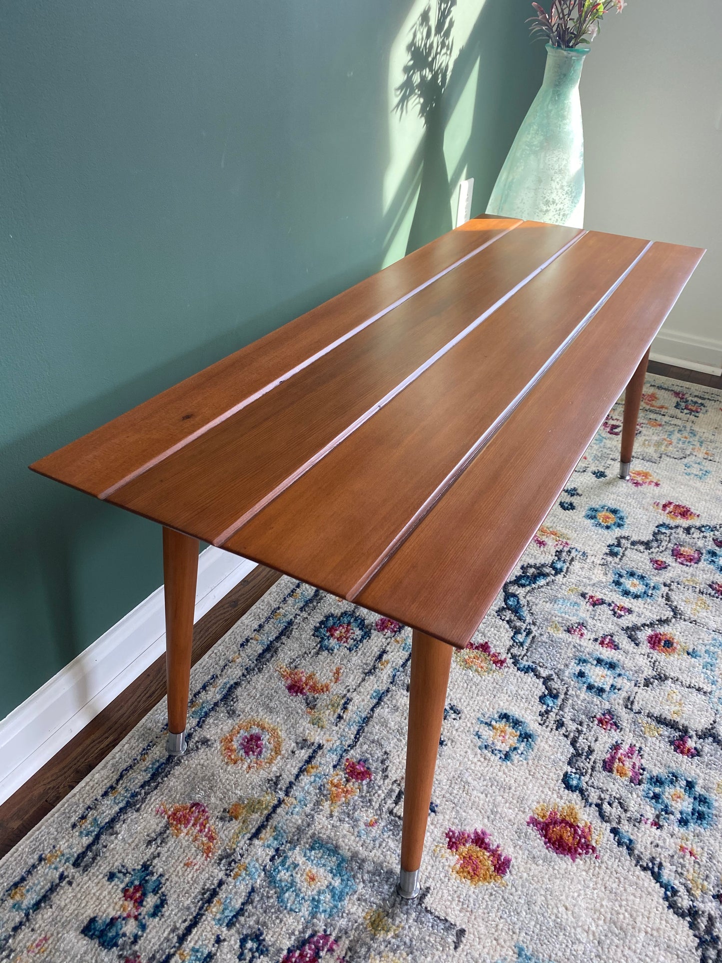 Mid Century Modern Teak Danish Bench or Coffee Table