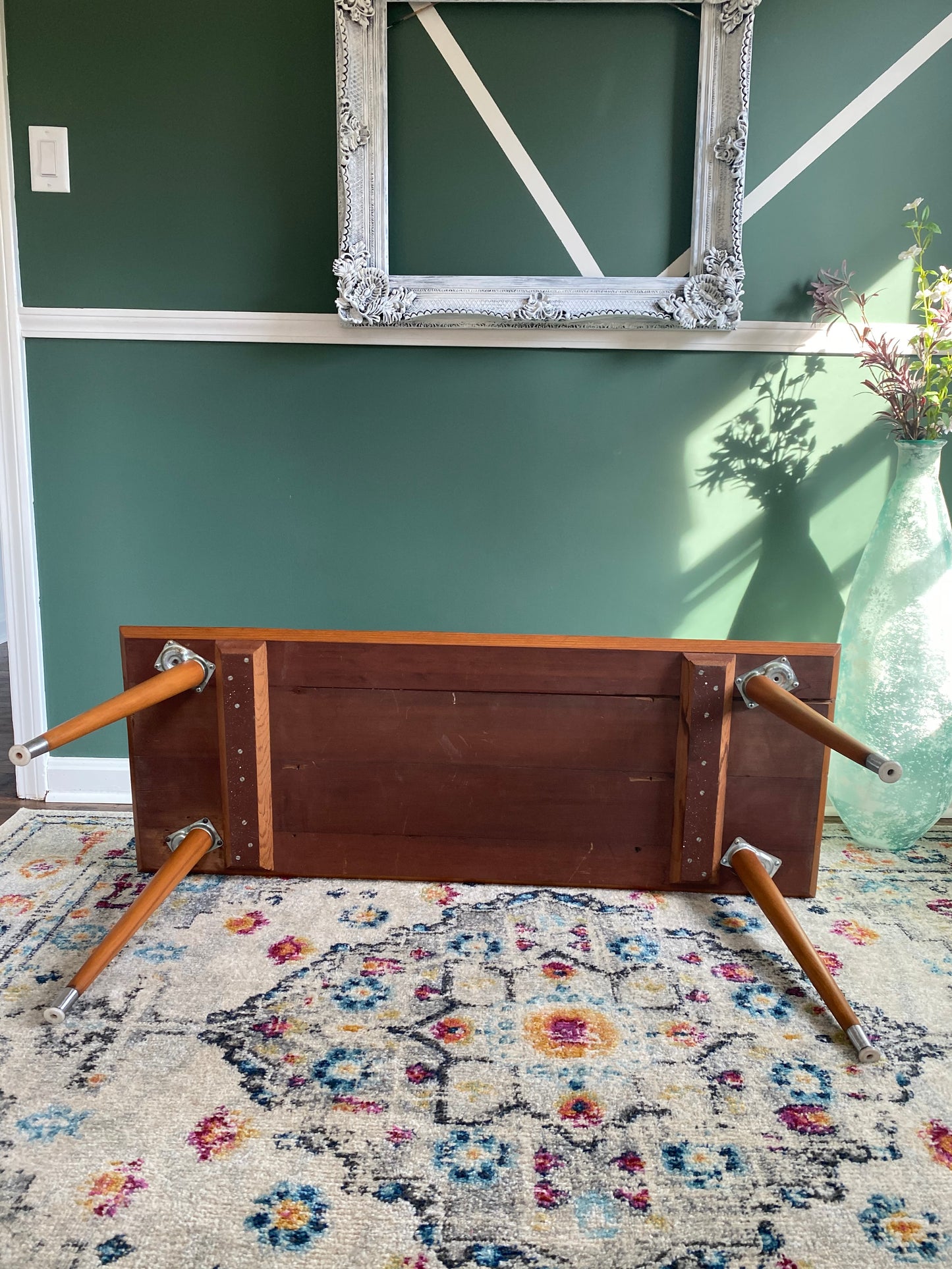 Mid Century Modern Teak Danish Bench or Coffee Table