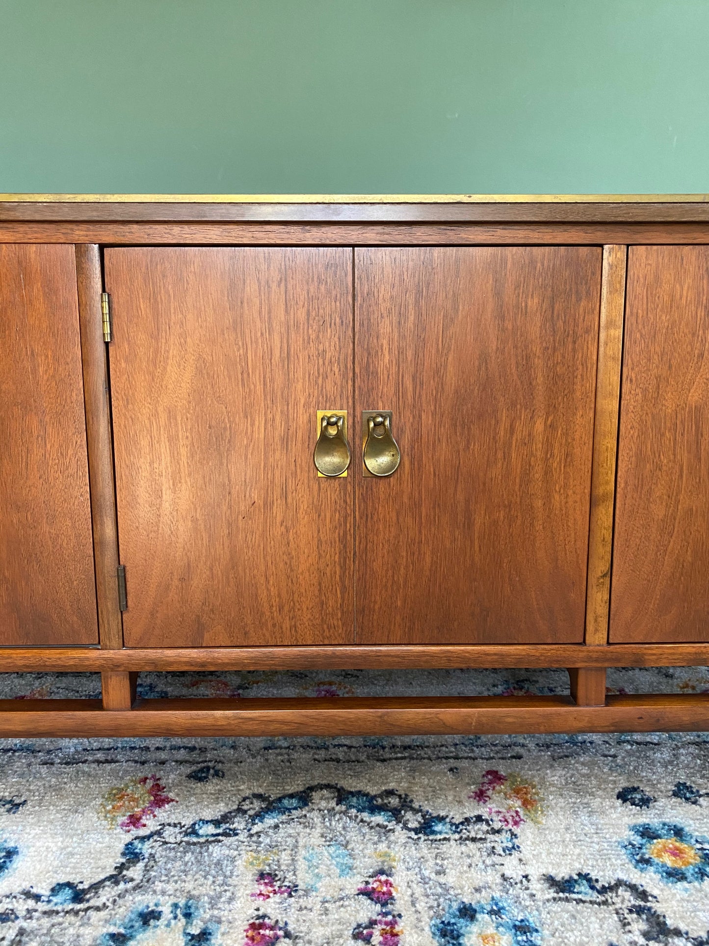 Mid-Century Modern Low Credenza