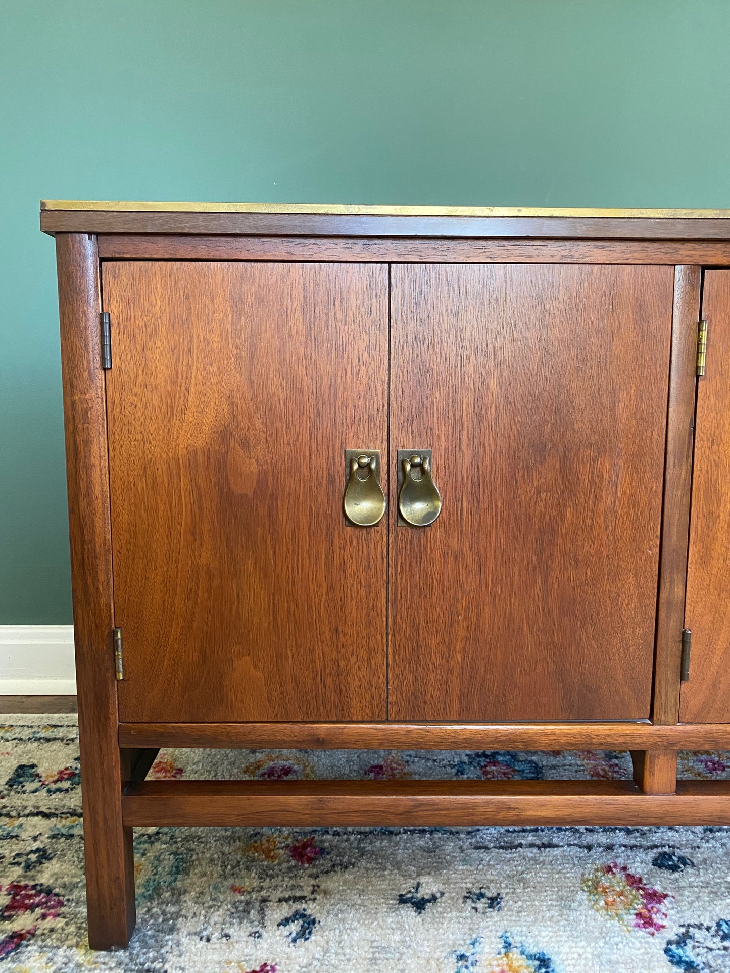 Mid-Century Modern Low Credenza