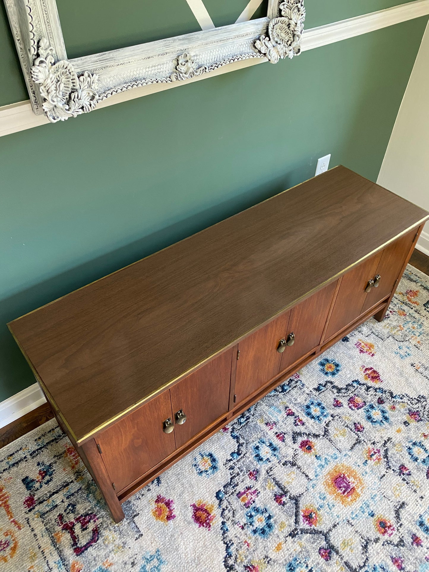 Mid-Century Modern Low Credenza