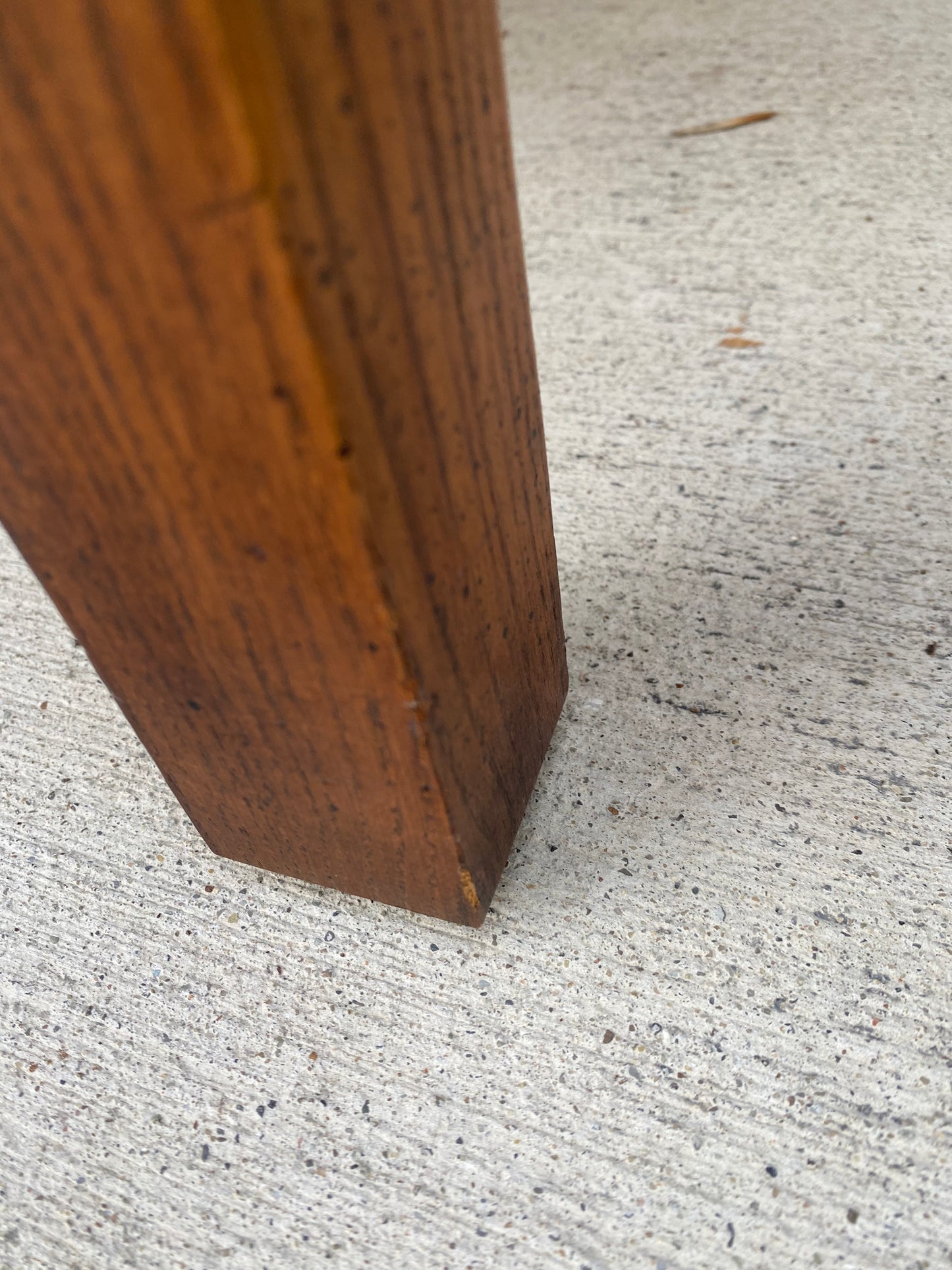 Pair of Henredon Parquetry Top Burl Walnut Campaign End Tables