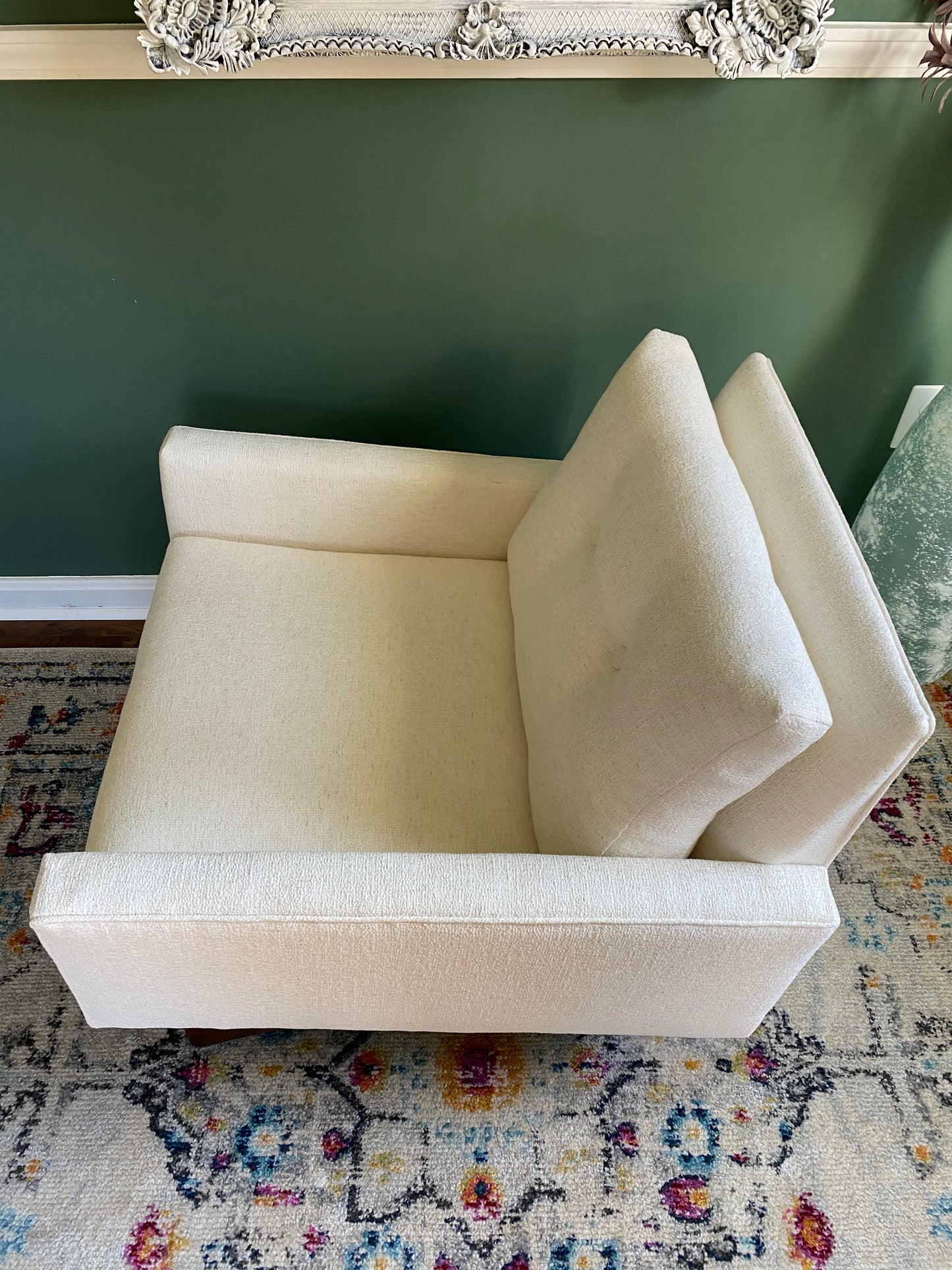 Reupholstered Adrian Pearsall Lounge Chair by Craft Associates, 2406