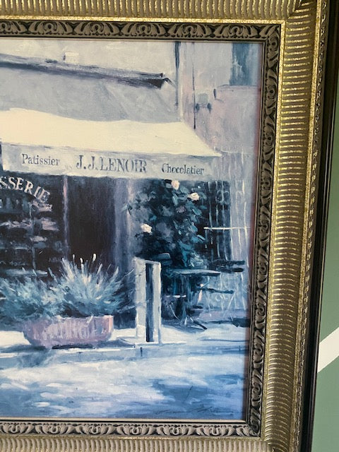 Framed Leonard Wren "French Pastry" Giclée Print