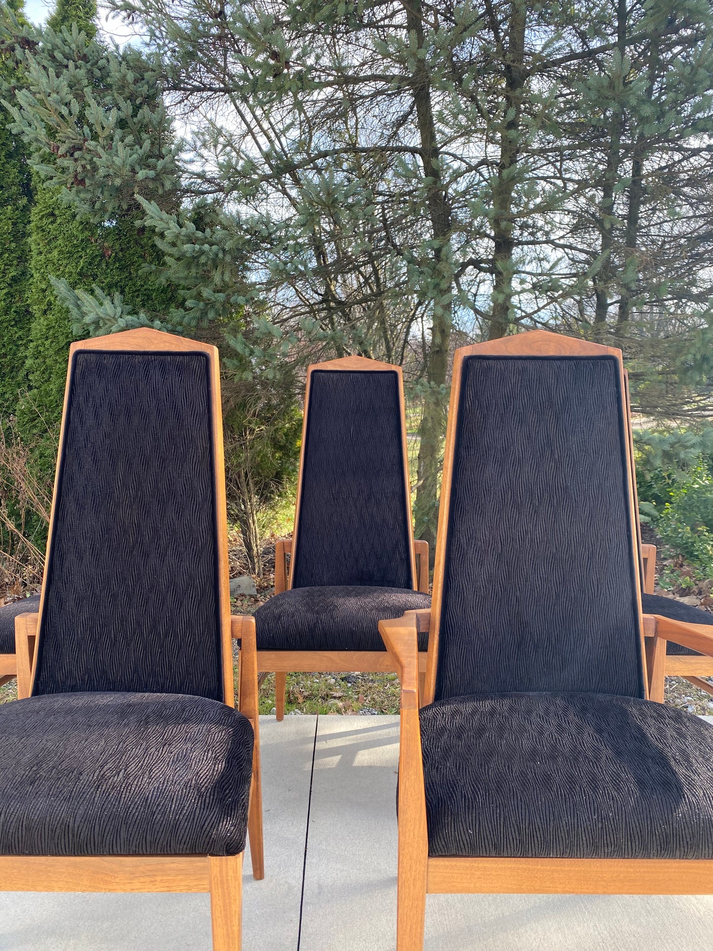 Set of 5 Mid-Century Foster-McDavid Dining Chairs