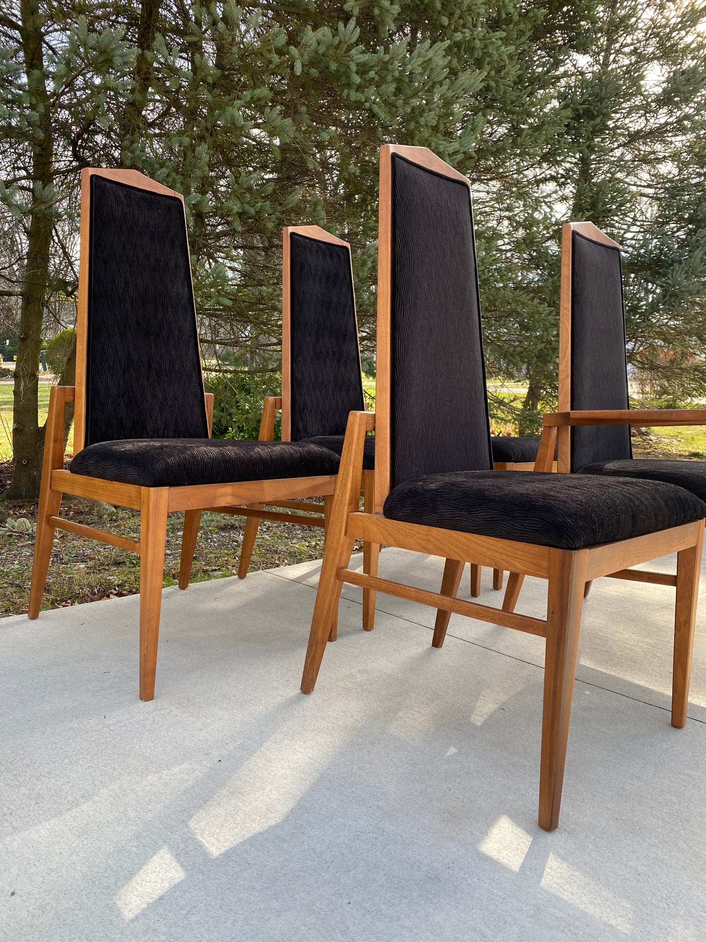 Set of 5 Mid-Century Foster-McDavid Dining Chairs