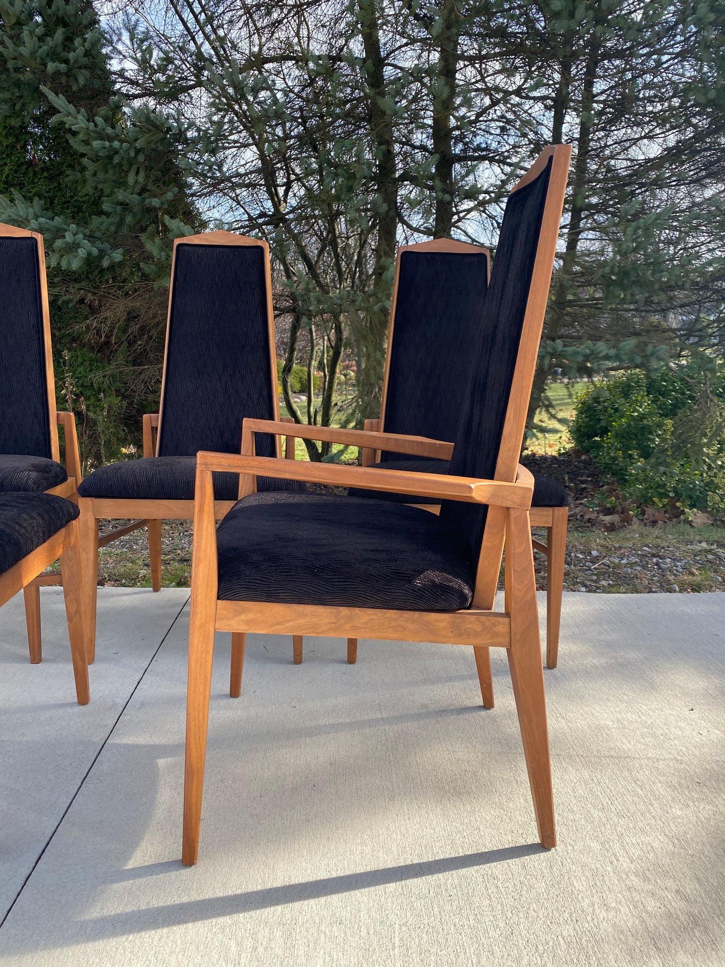 Set of 5 Mid-Century Foster-McDavid Dining Chairs