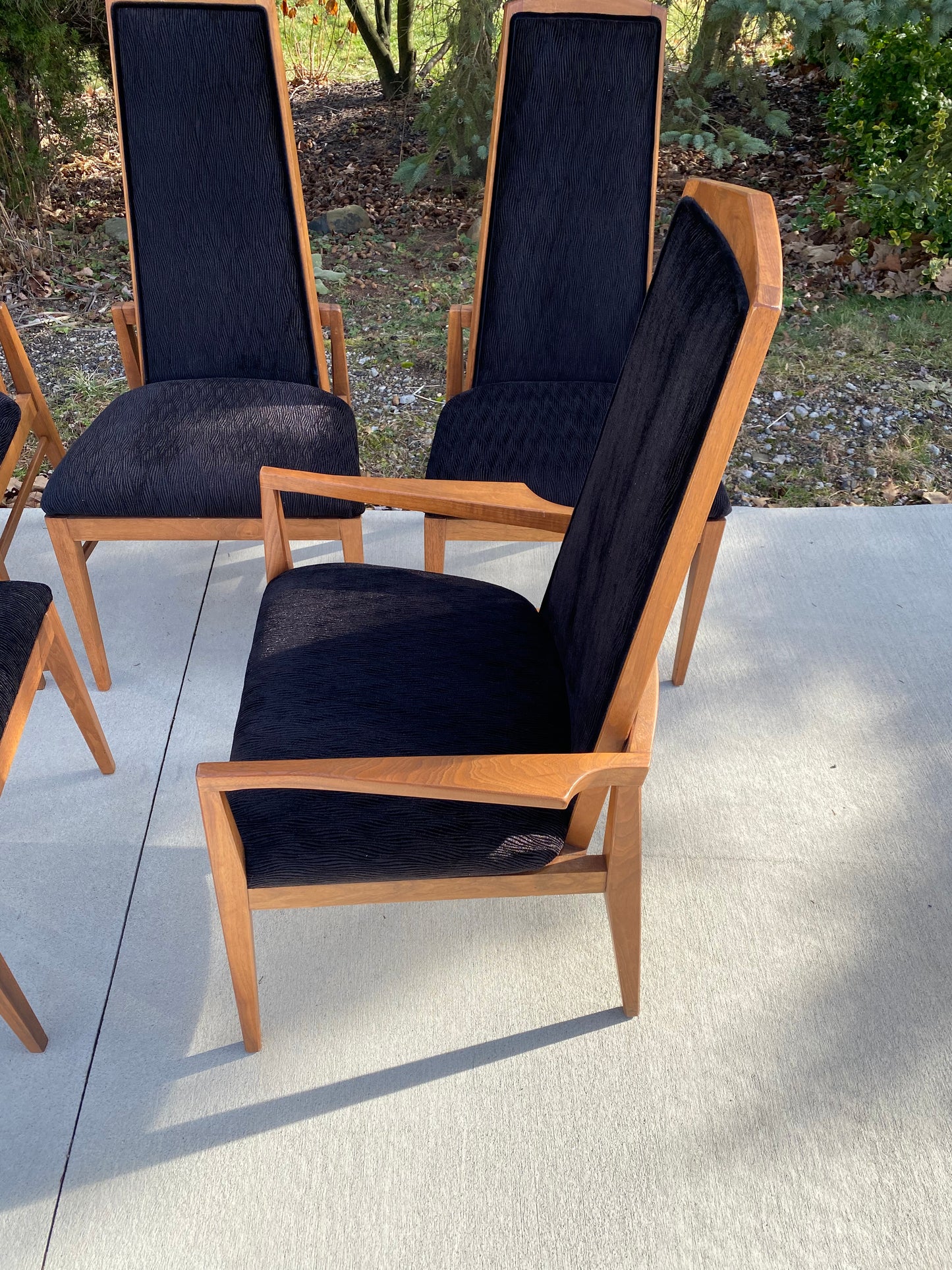 Set of 5 Mid-Century Foster-McDavid Dining Chairs