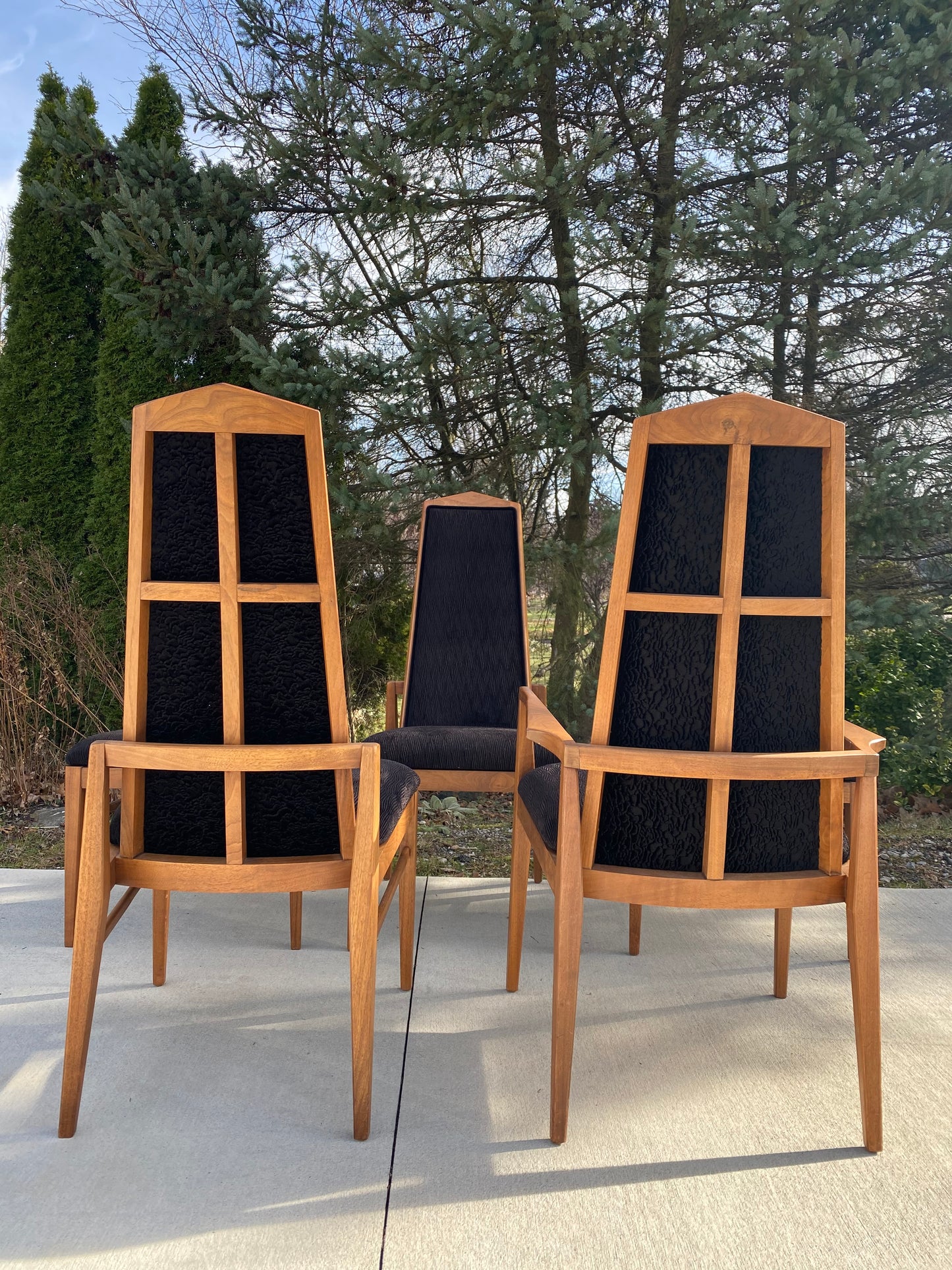 Set of 5 Mid-Century Foster-McDavid Dining Chairs