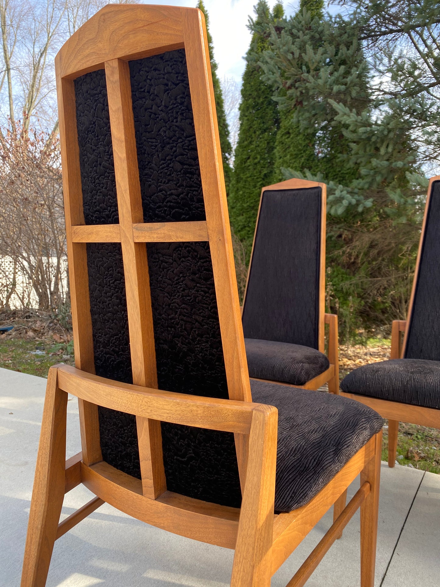 Set of 5 Mid-Century Foster-McDavid Dining Chairs